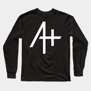 Atheist. Positive. Logo Tee Long Sleeve T-Shirt